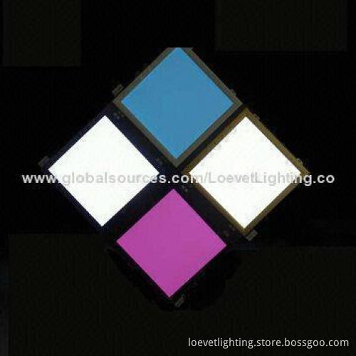 RGB LED Panel Light with 3-year Warranty, CE/FCC/RoHS/LVD Mark
